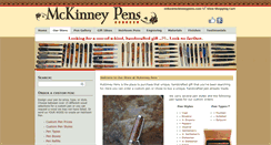 Desktop Screenshot of mckinneypens-store.com